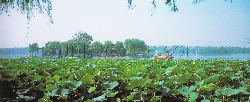 山东济南大明湖简介图片 济南旅游景点大明湖